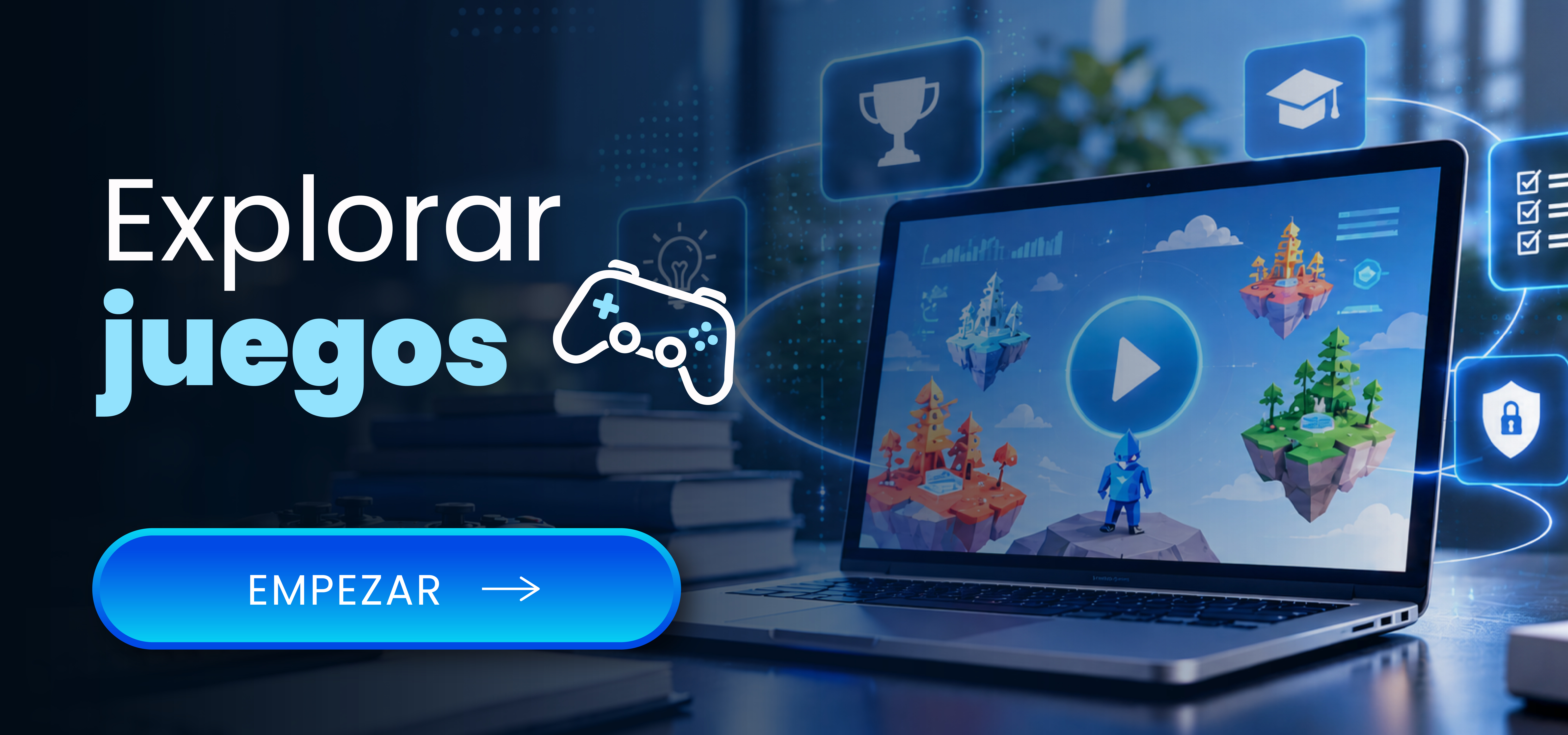 Explorar juegos de ciberseguridad