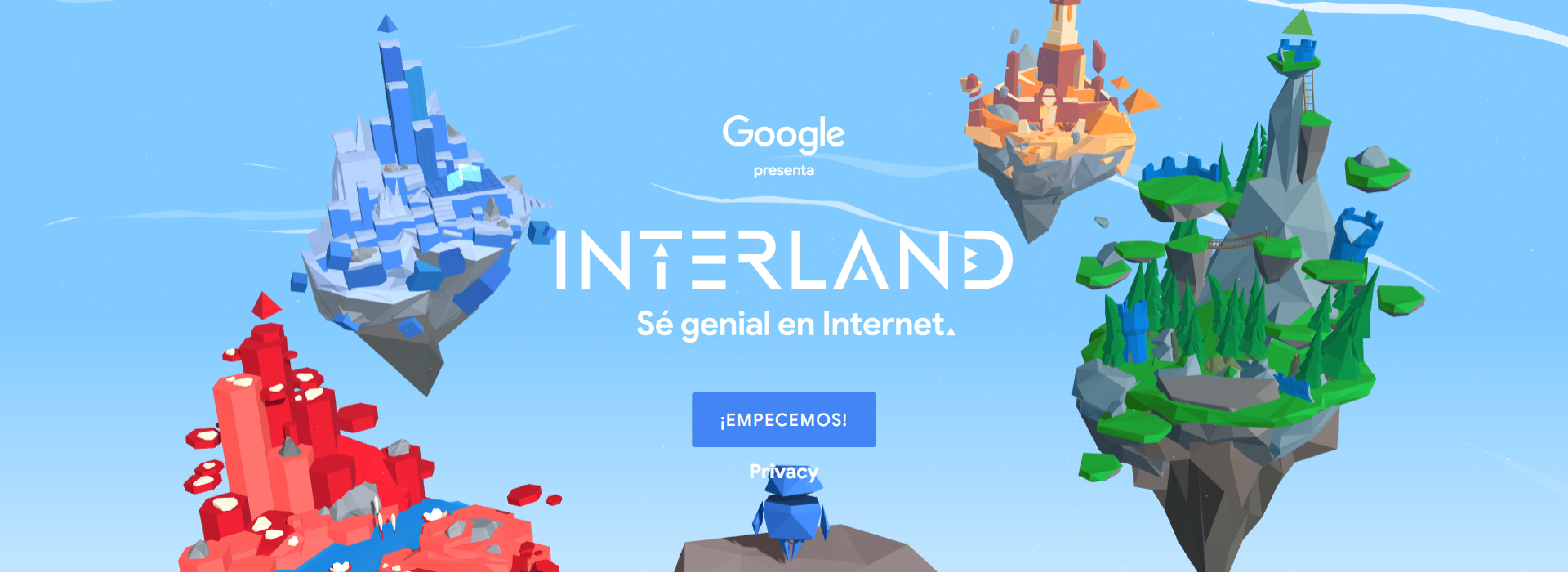 Interland, aventura de Google para aprender a ser genial en Internet