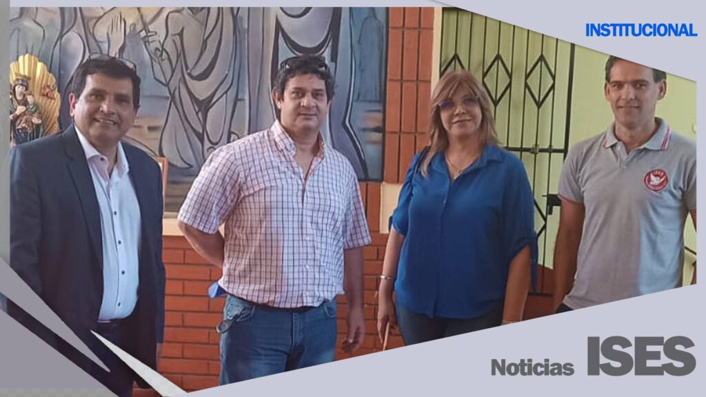 La Diputada Mabel Cáceres y el Lic. Luis Alberto Bogado visitan el ISES en vistas a fortalecer la educación en Misiones.