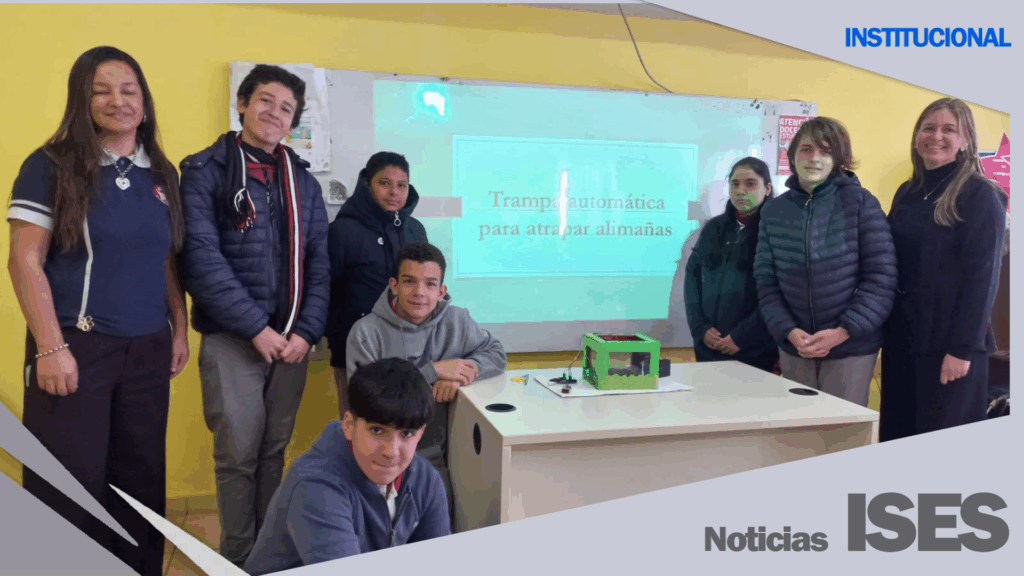 Innovación y aprendizaje: estudiantes del ISES desarrollan proyecto de robótica en el aula